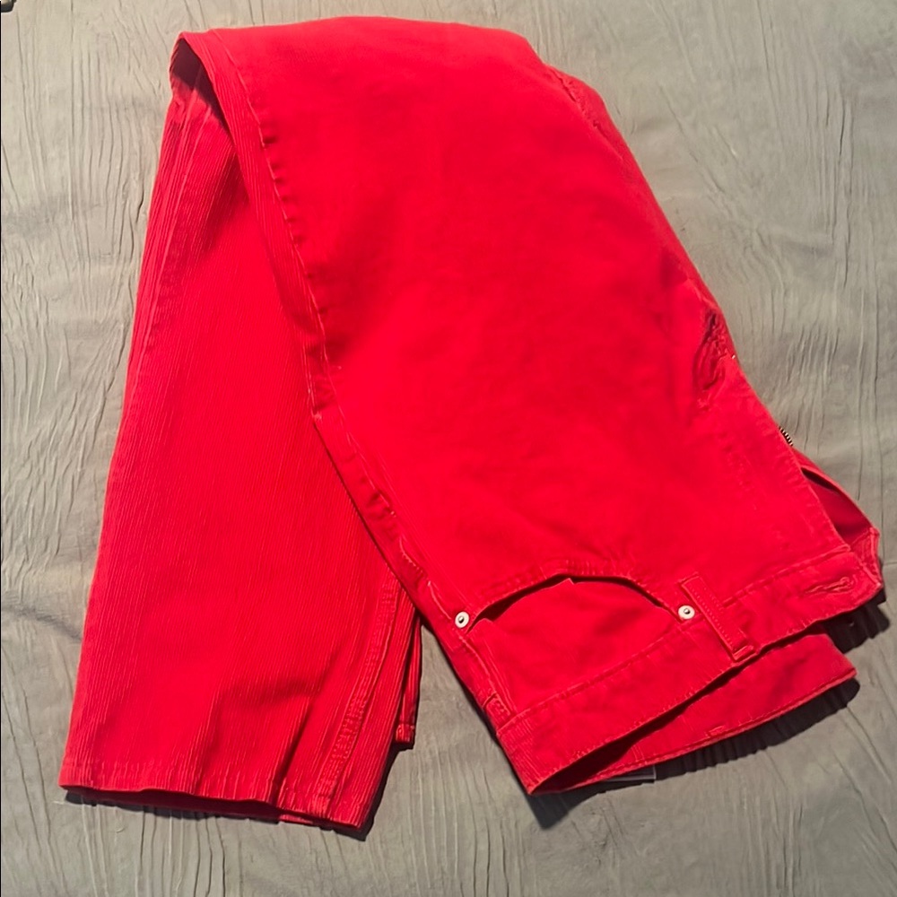 Levis Red Corduroy 511 Pants